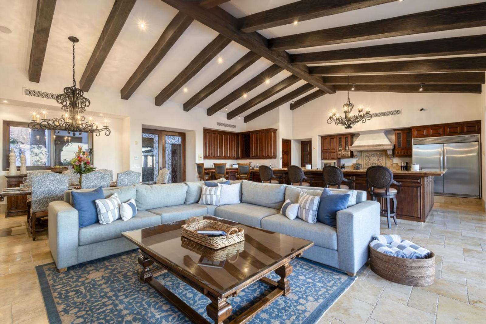Luxury 7-bd Hacienda-style With Butler & Staff Villa