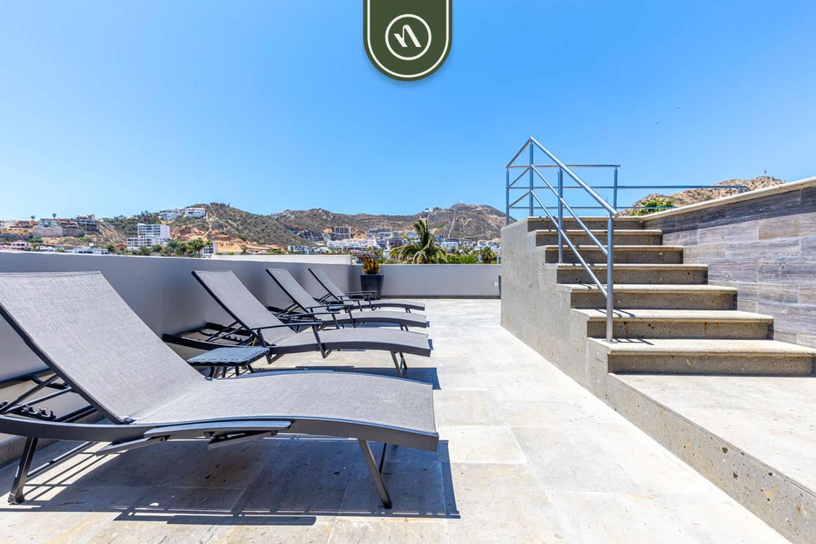 1br With King Bed - Rooftop Pool - Near Downtown Apartment Cabo San Lucas