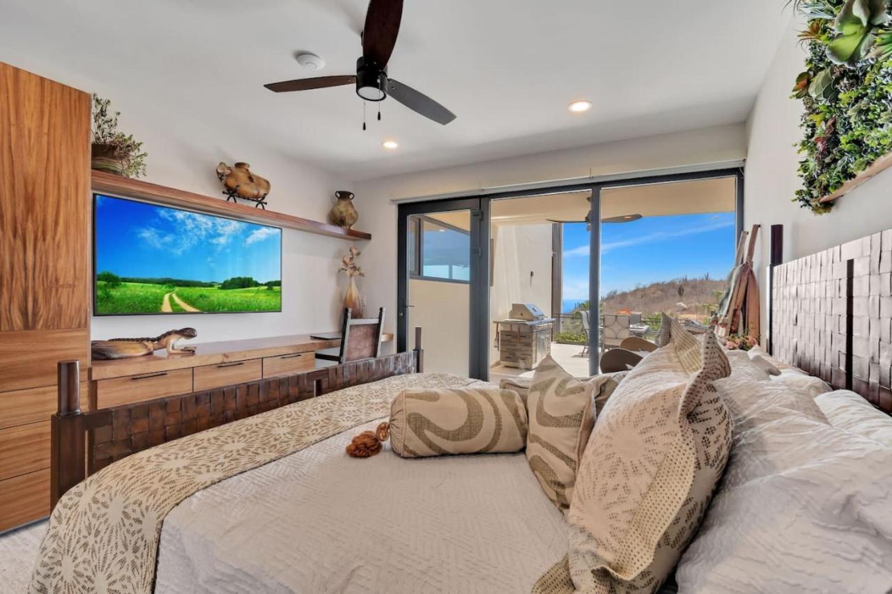3bd-3ba Overlooking Quivira Above Sunset * Cabo San Lucas