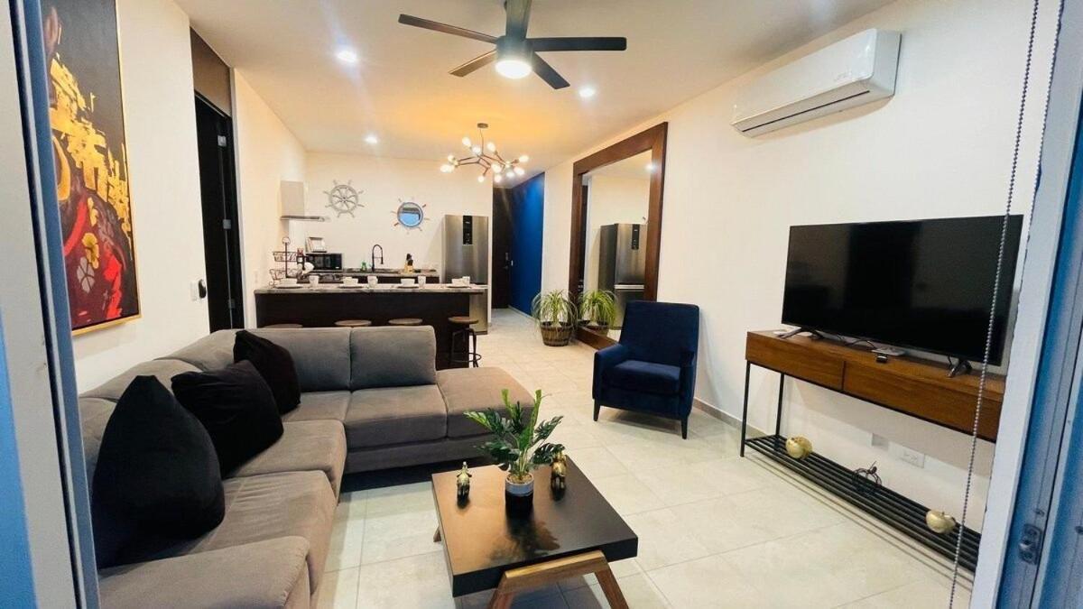 Apartment Centrico Vista Al Mar Con Alberca 2br *