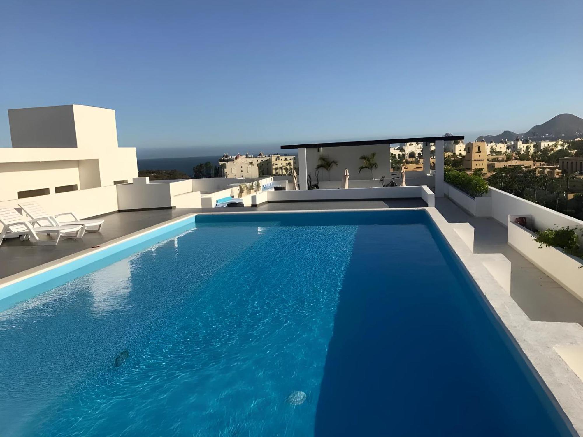Bahia Del Tezal 103b, 1br Modern Big Rooftop Pool Walk To Through Riu *